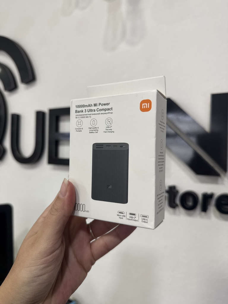 Cargador portatil XIAOMI 10000MAH 3 ULTRA COMPACT