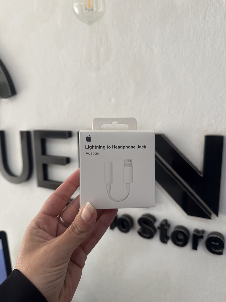 Adaptador LIGHTNING A 3,5 Apple