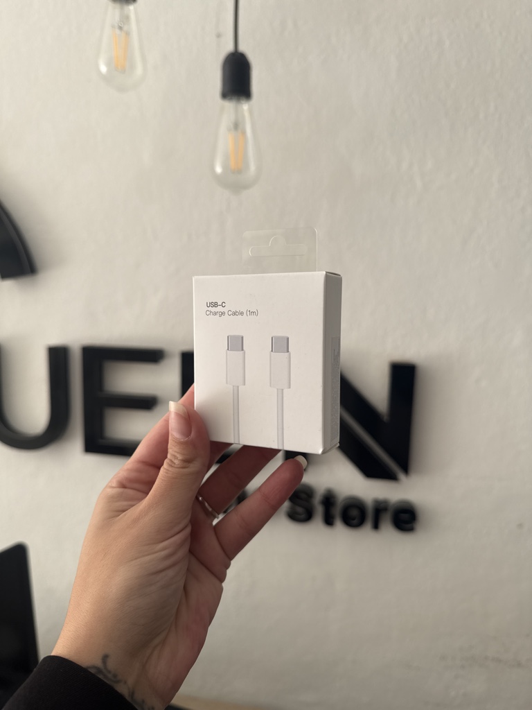 Cable IPhone tipo C a tipo C certificado