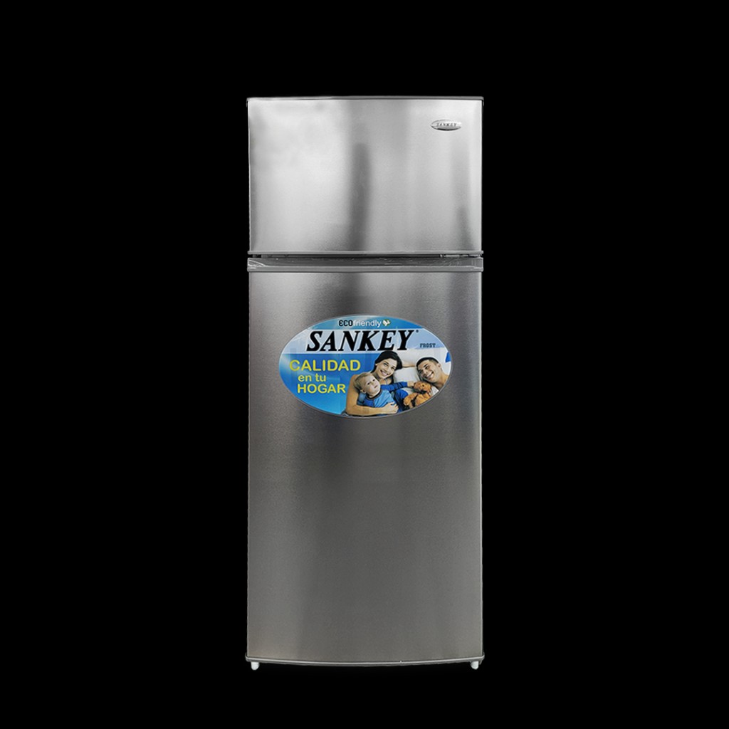 Sankey refrigeradora plateada