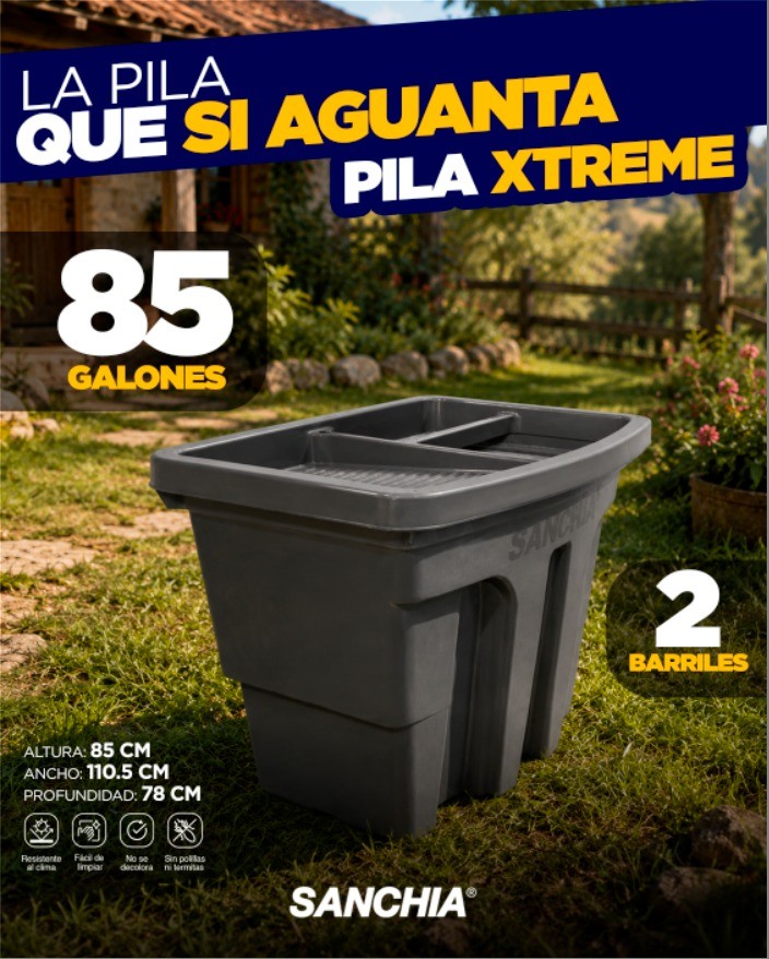 Lavandero Sanchia Xtreme 85 galones
