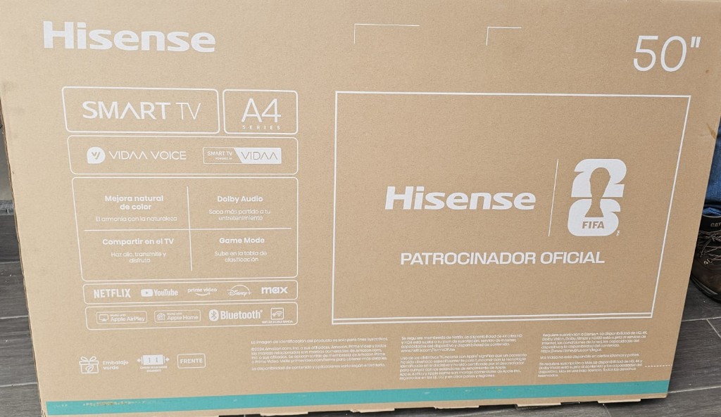 Hisense Smart TV 50" A4