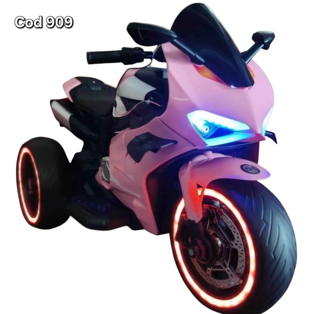 Moto eléctrica ninja 909 goma