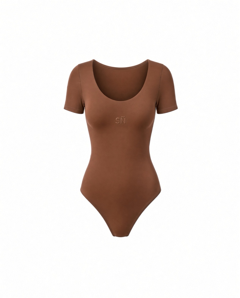 Body manga corta