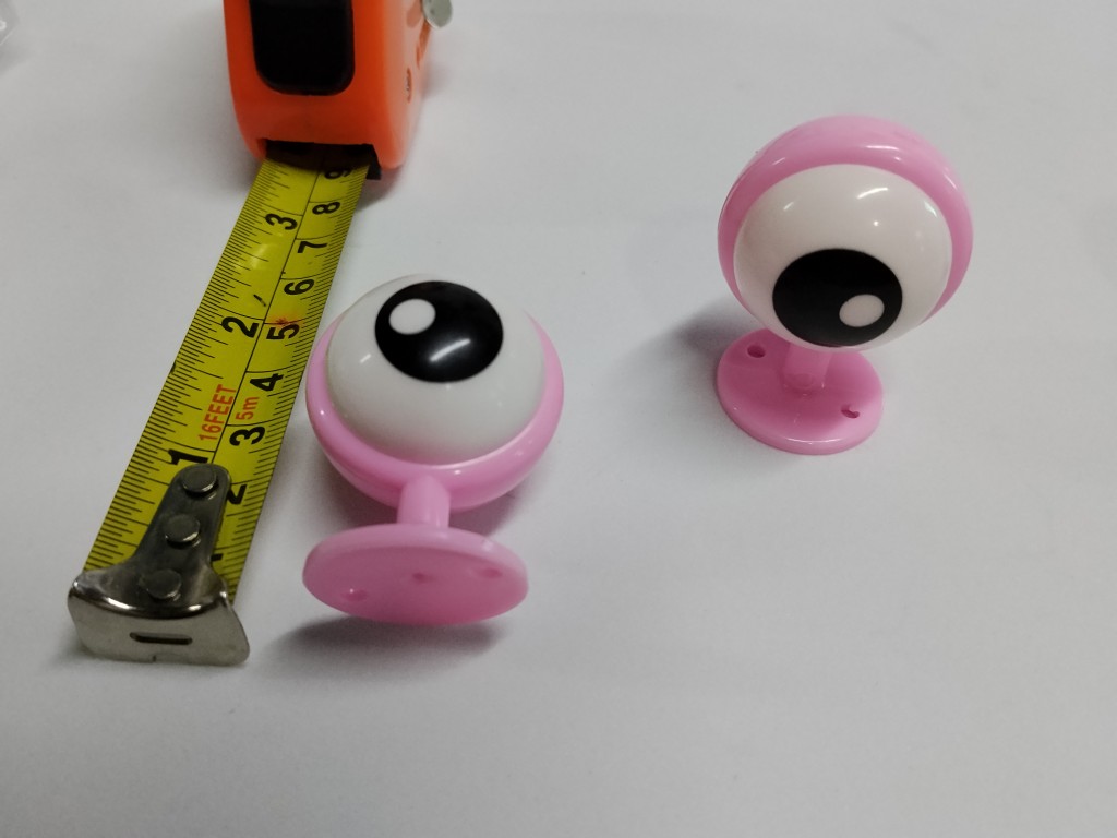 OJOS DE CARACOL PARA CASCO NEGRO