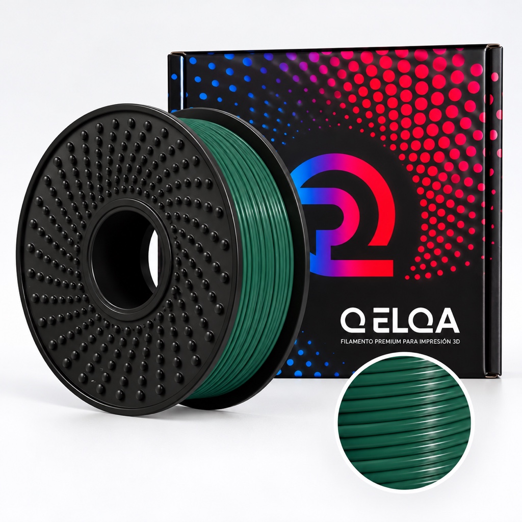 Filamento PLA Qelqa Verde Militar