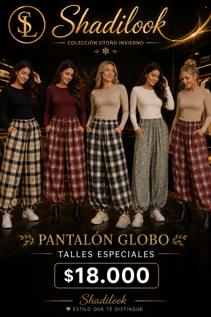 pantalon globo