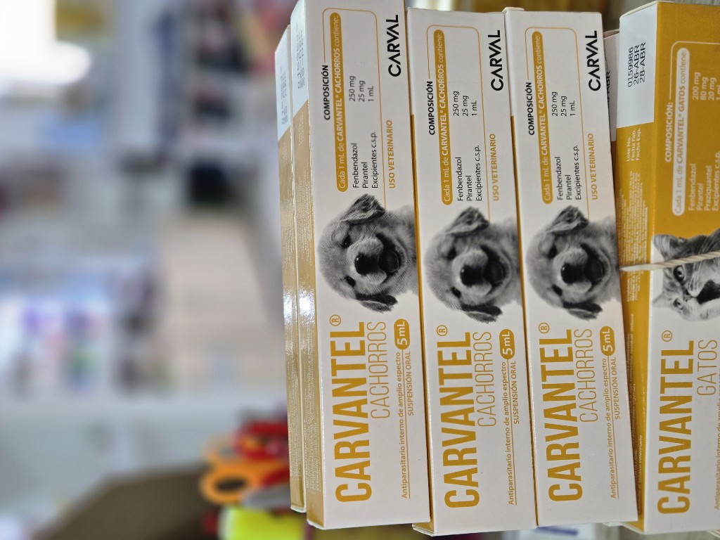CARVANTEL Antiparasitario interno cachorros