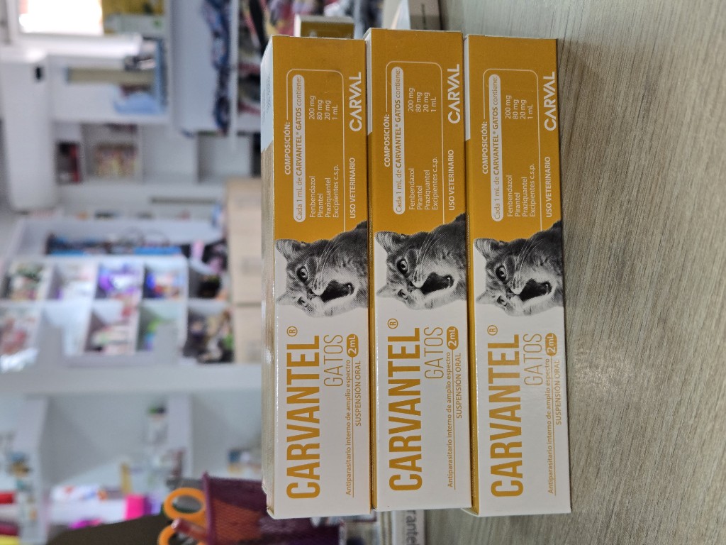 CARVANTEL antiparasitario interno gatos