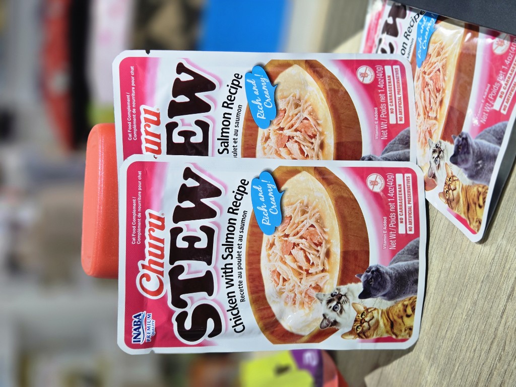 Churu stew pollo y salmón 40 gramos