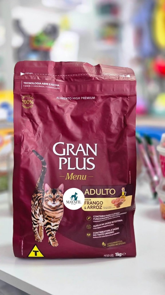 GRAN PLUS GATO ADULTO POLLO Y ARROZ 1kg