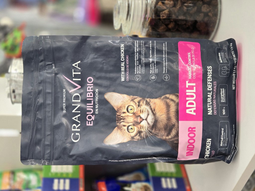 Alimento Grand Vita Equilibrio Gato Adulto Sabor Pollo 1.5kg