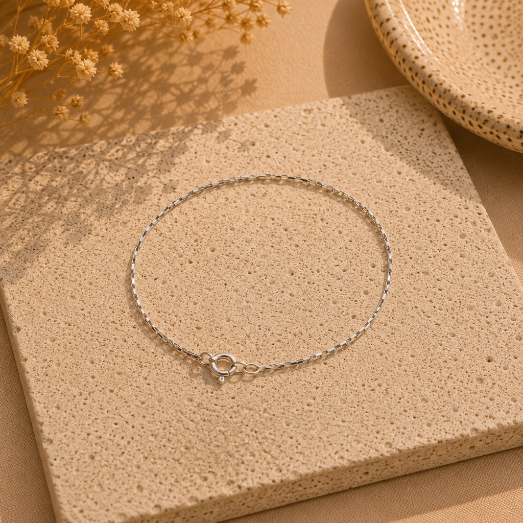 Pulsera Tradicional – Plata Italiana 925