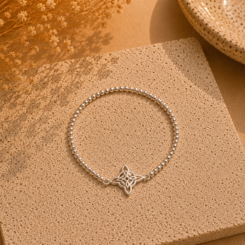 Pulsera Trinity – Plata Italiana 925