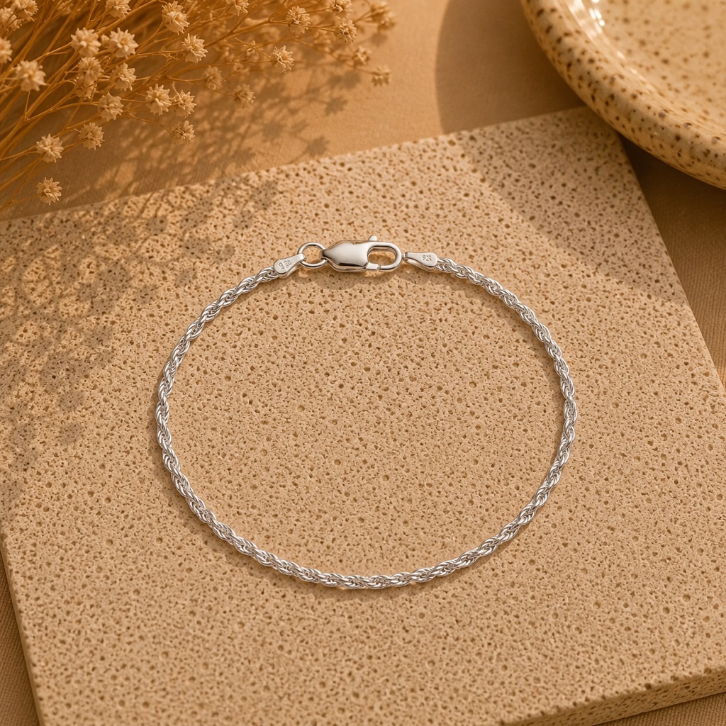 Pulsera Tourbillon – Plata Italiana 925