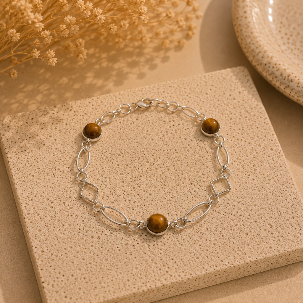 Pulsera ojo de tigre