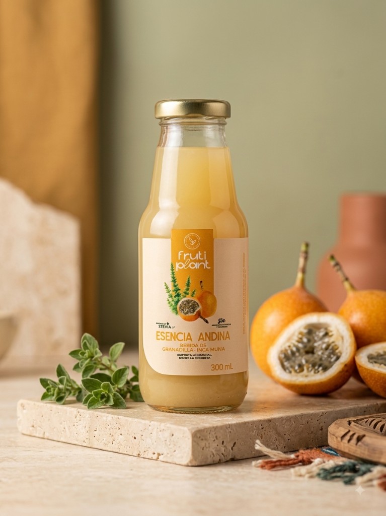 Bebida de granadilla e incamuña - ESENCIA ANDINA x 300 ml