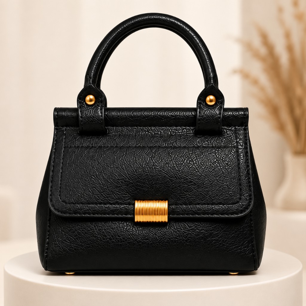 Bolsa Social 1 alça PRETA