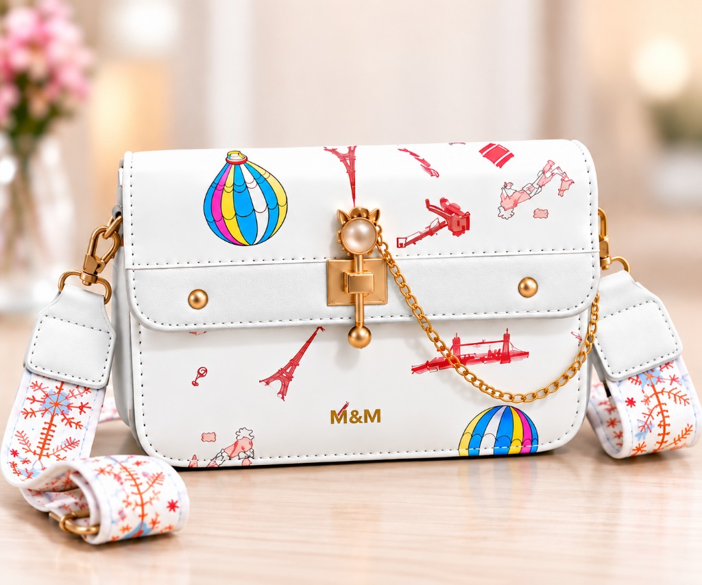 Bolsa Gatinho Branca