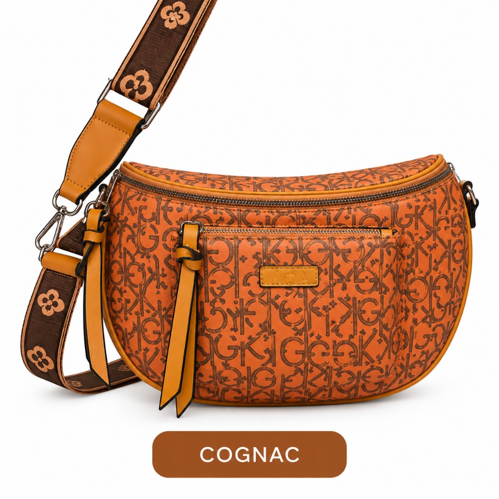 Bolsa tiracolo GK CARAMELO