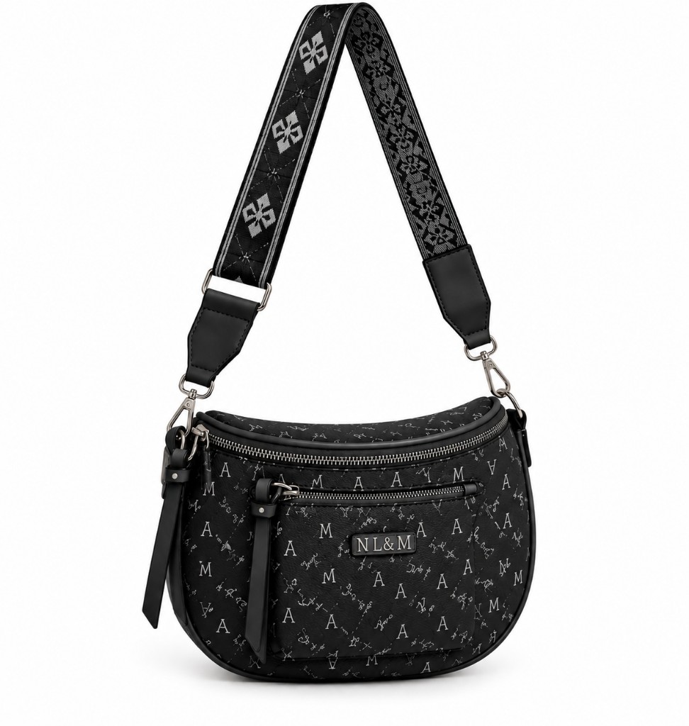 Bolsa tiracolo AM PRETA
