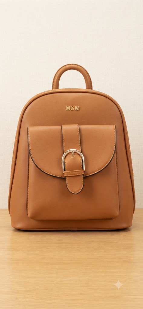 Mochila Bolsa 2 em 1 CARAMELO