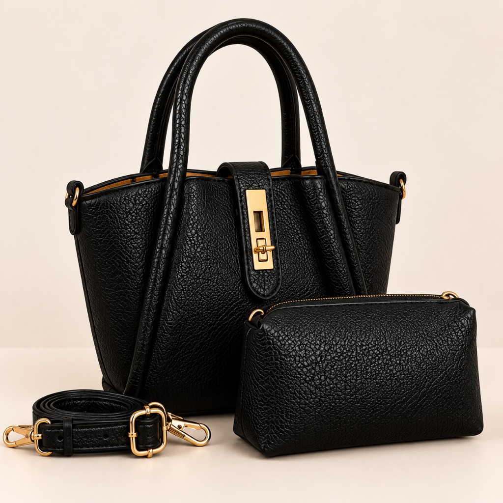 Bolsa Social 2 em 1 PRETA