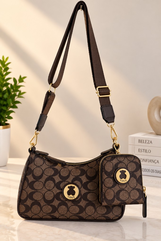 Bolsa Tous Marrom escuro