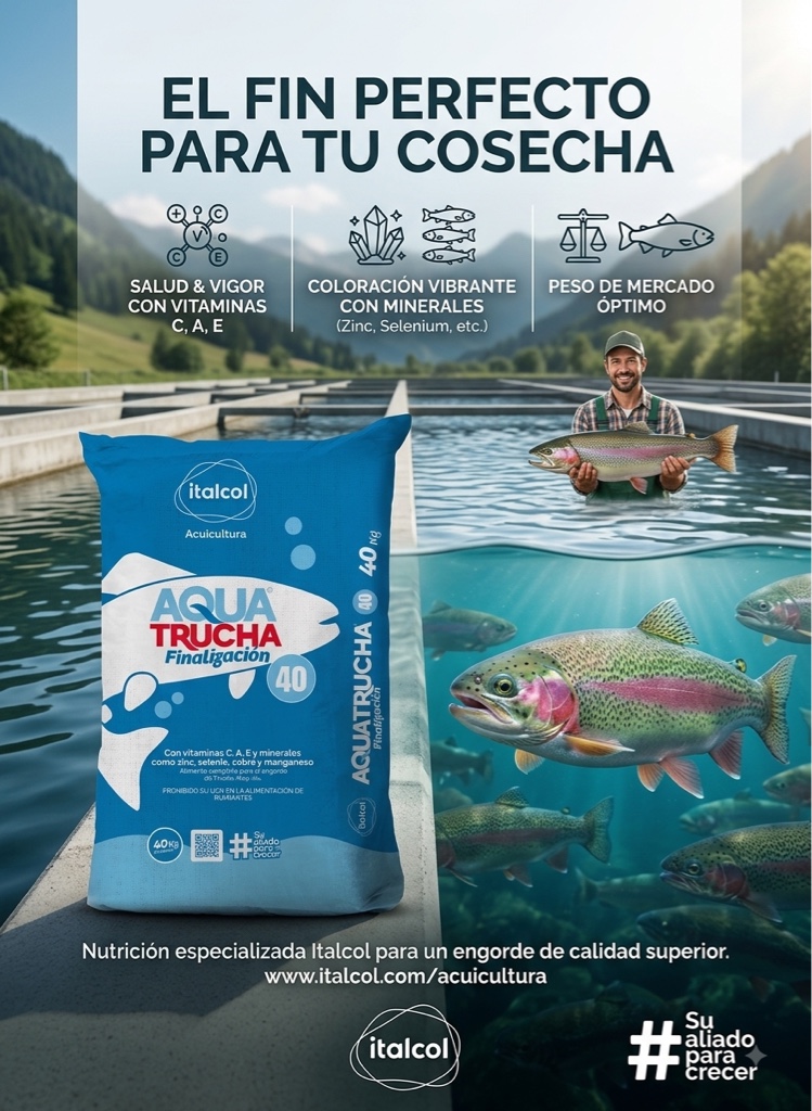 Aqua Trucha Finalización Flotabilidad 40P