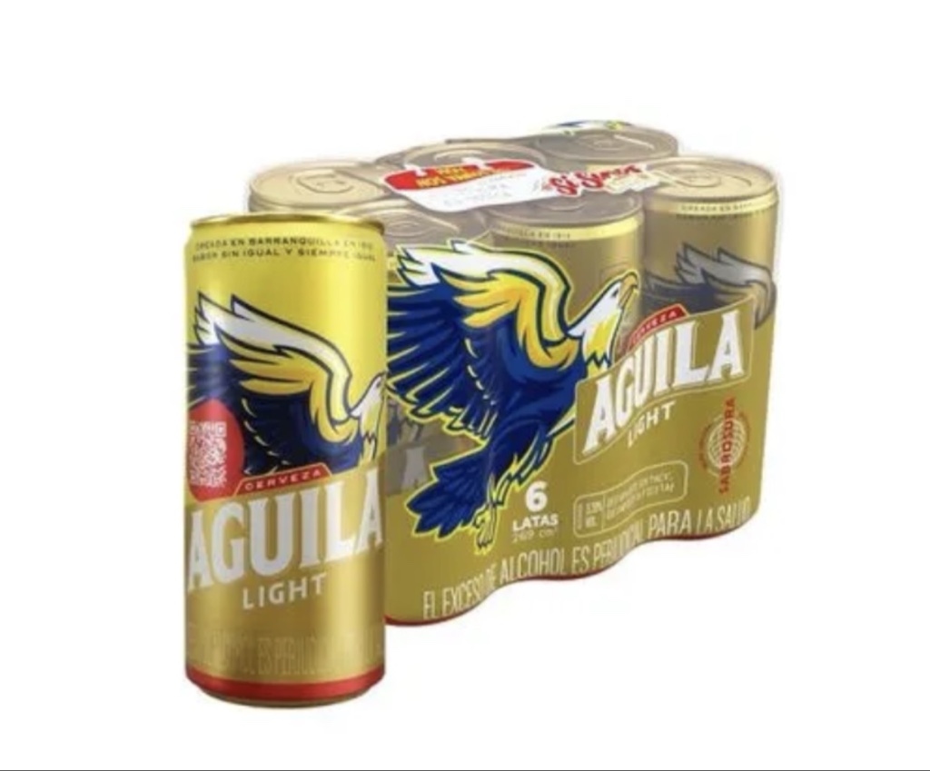 Cerveza light lata