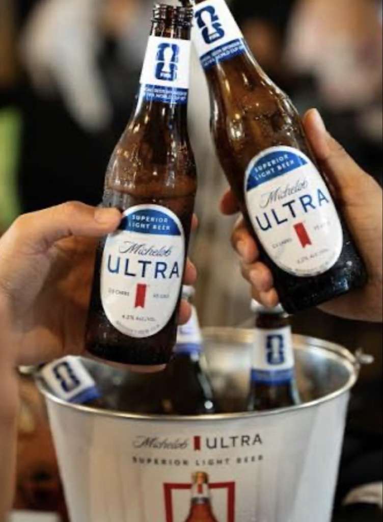Michelob Ultra lata cerveza Michelob Ultra