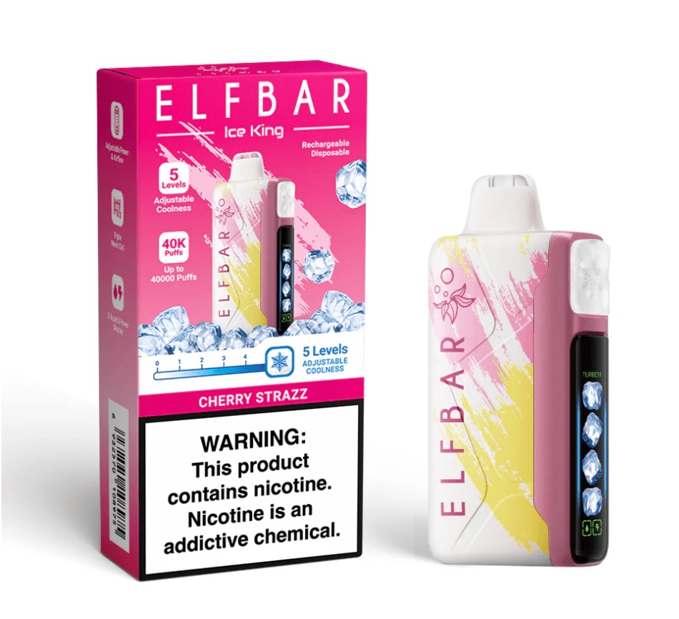 ELFBAR ICE KING 40k Cherry Strazz 🍒