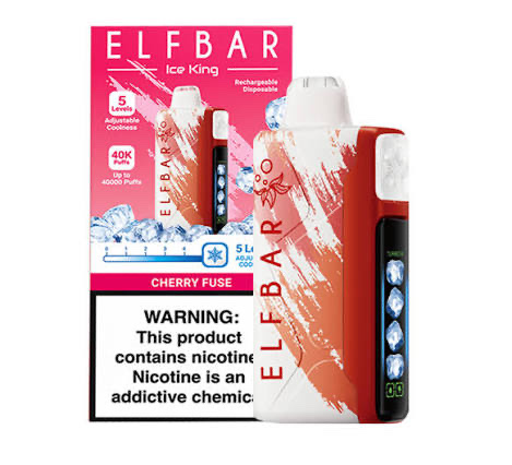 ELFBAR ICE KING 40k Cherry Fuse 🍒🧊