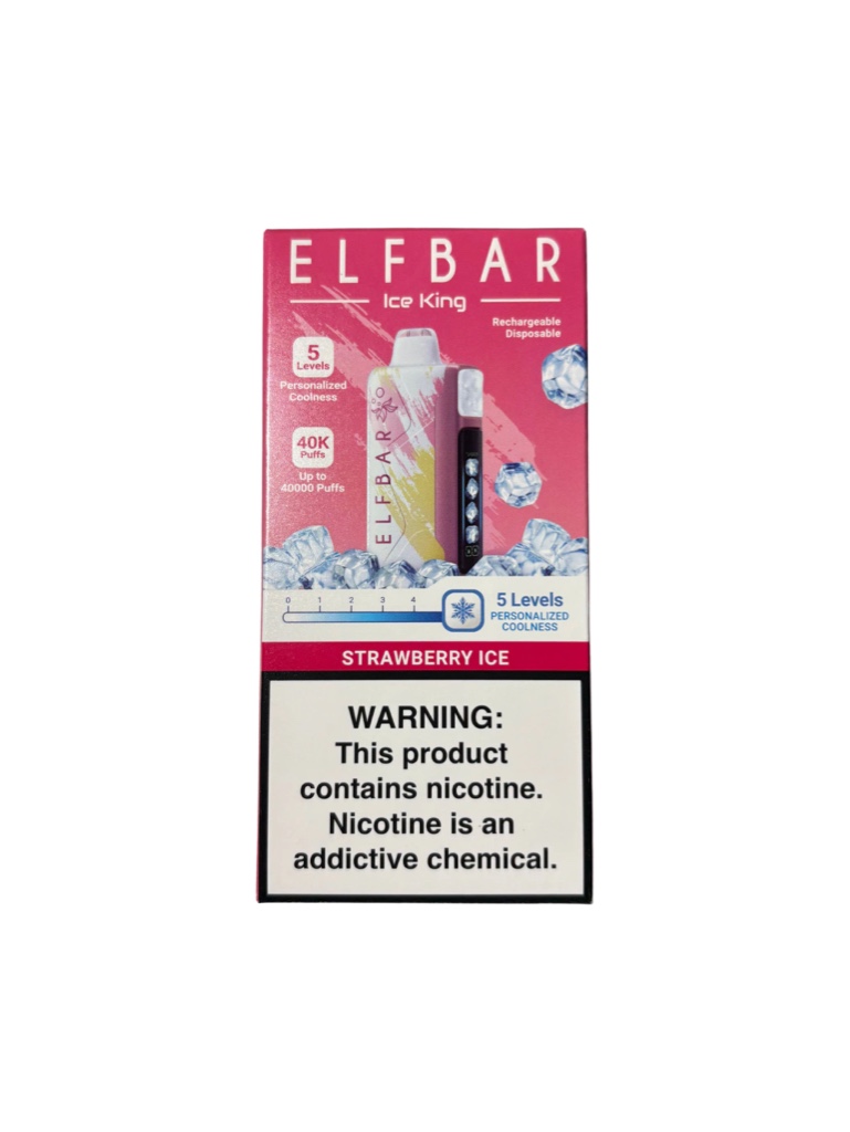 ELFBAR ICE KING 40K Strawberry Ice 🍓