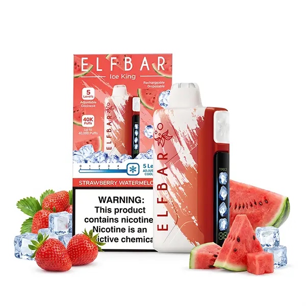 ELFBAR ICE KING 40k Strawberry Watermelon 🍓🍉