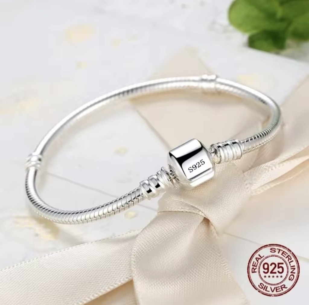 Pulsera para charms plata 925