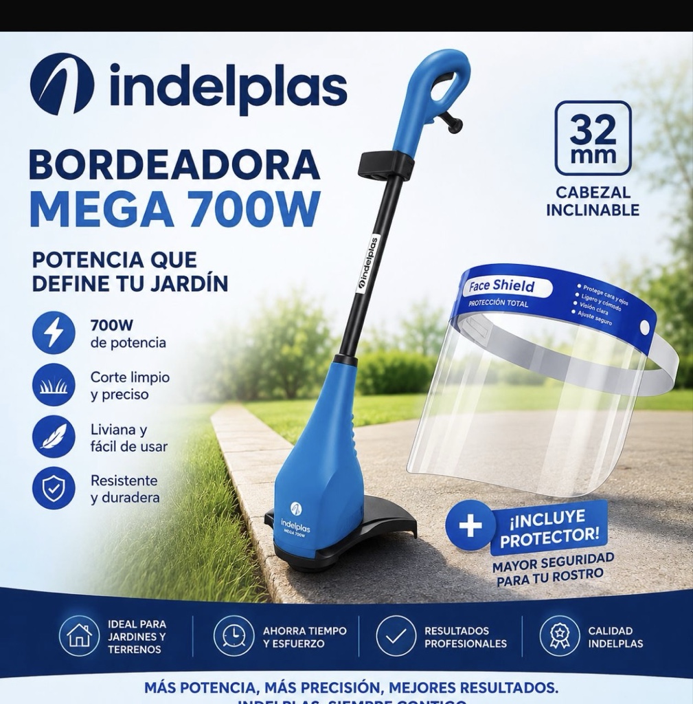 Bordeadora indelplas