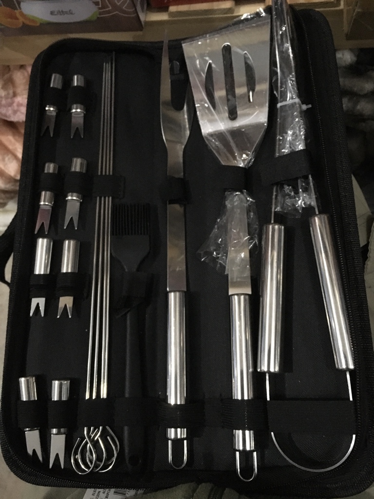 Set parillero metal mas caro