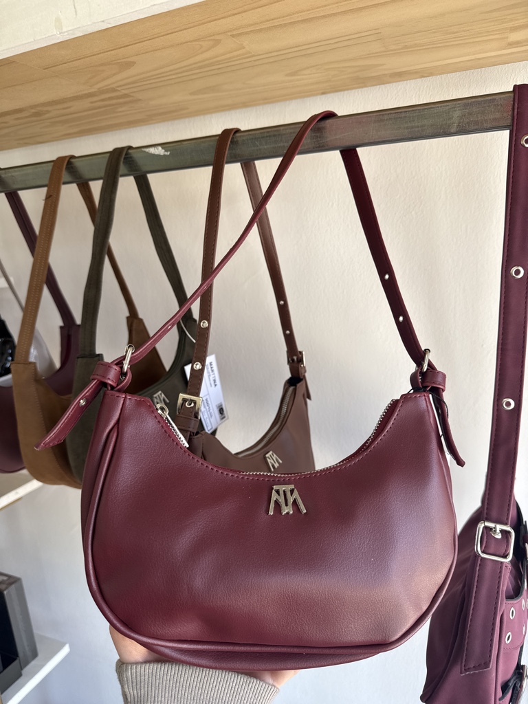 Mini bag bordo