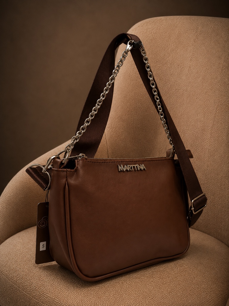 Bandolera chocolate