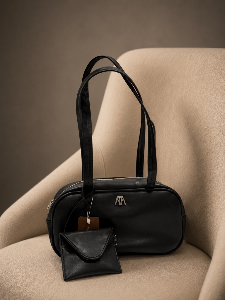 Cartera Flor negra