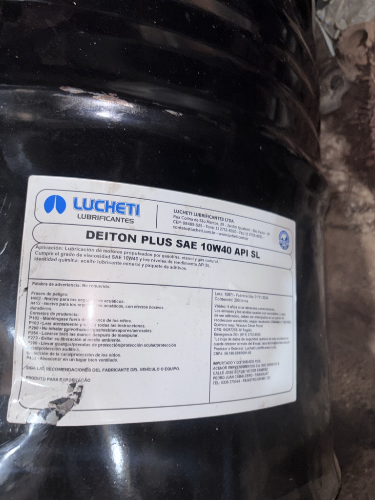 Aceite DEITON 10w 40 naftero