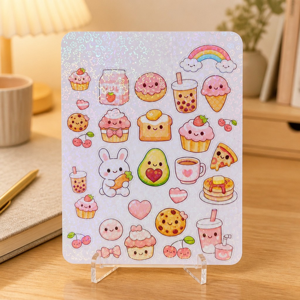 Plancha de Stikers 11x14cm