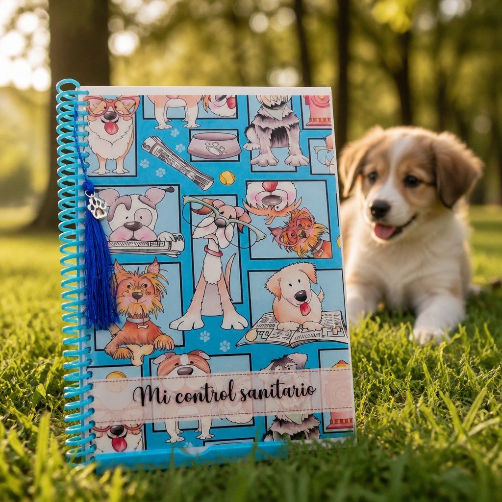 CUADERNO SANITARIO PERROS A5 TAPA BLANDA