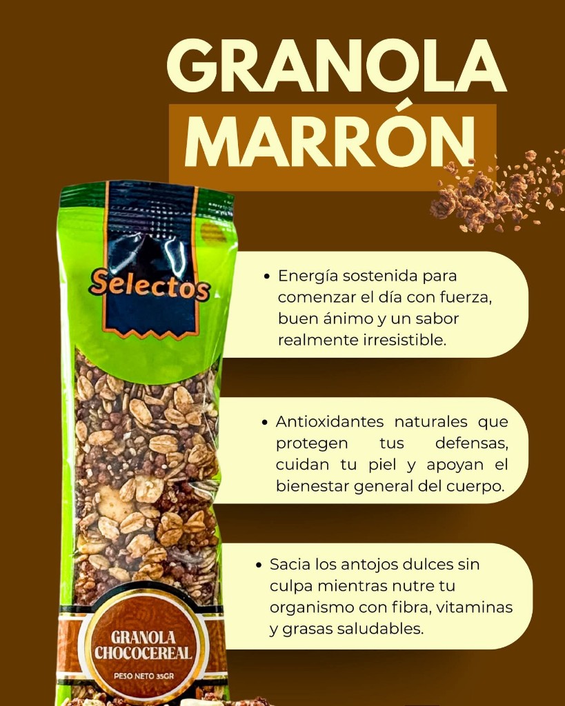 Selectos granola marrón