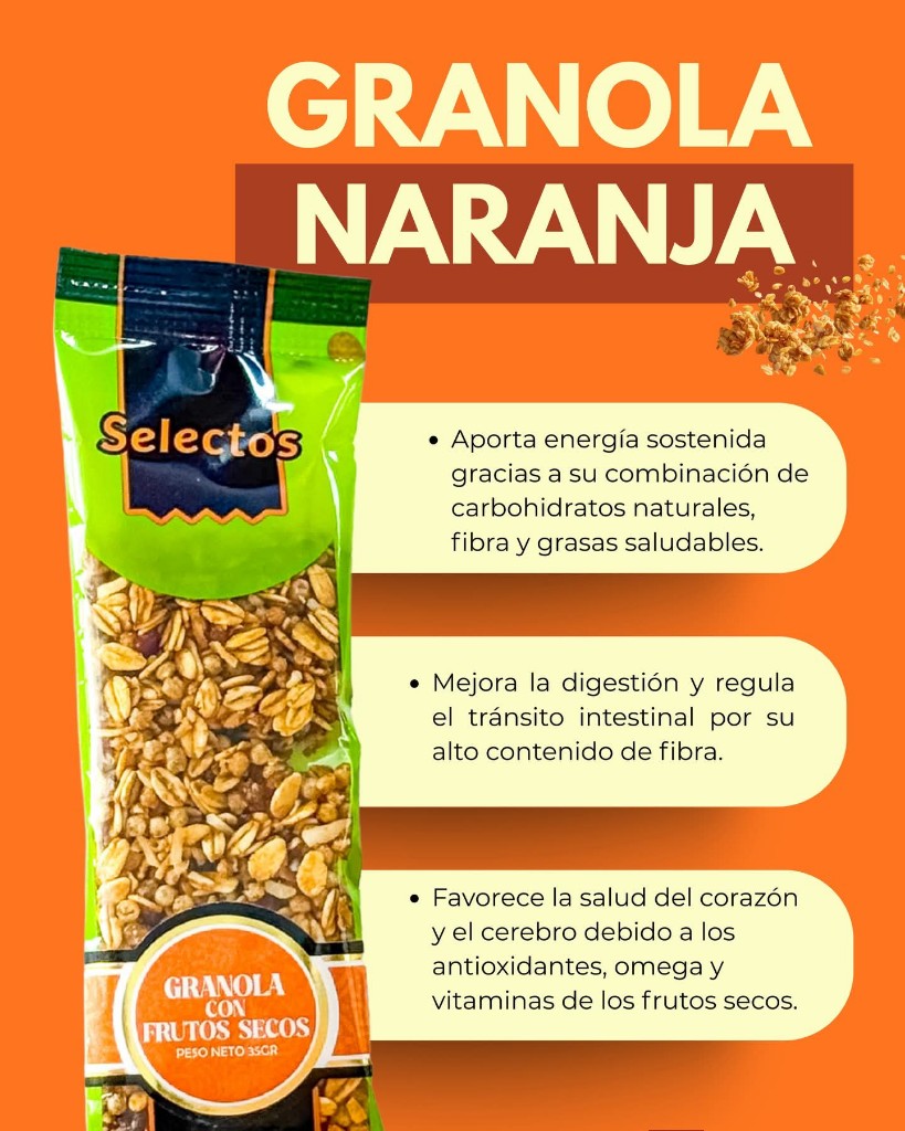 Granola frutos secos
