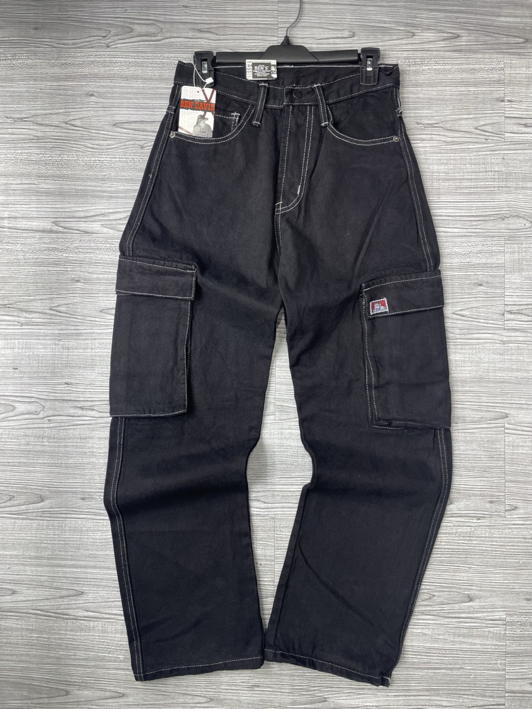 Pantalón Cargo Negro Ben Davies