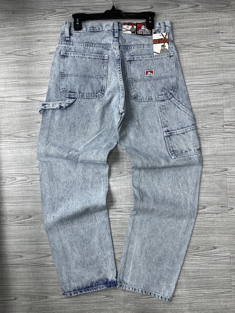 Pantalón Carpintero Celeste Ben Davies