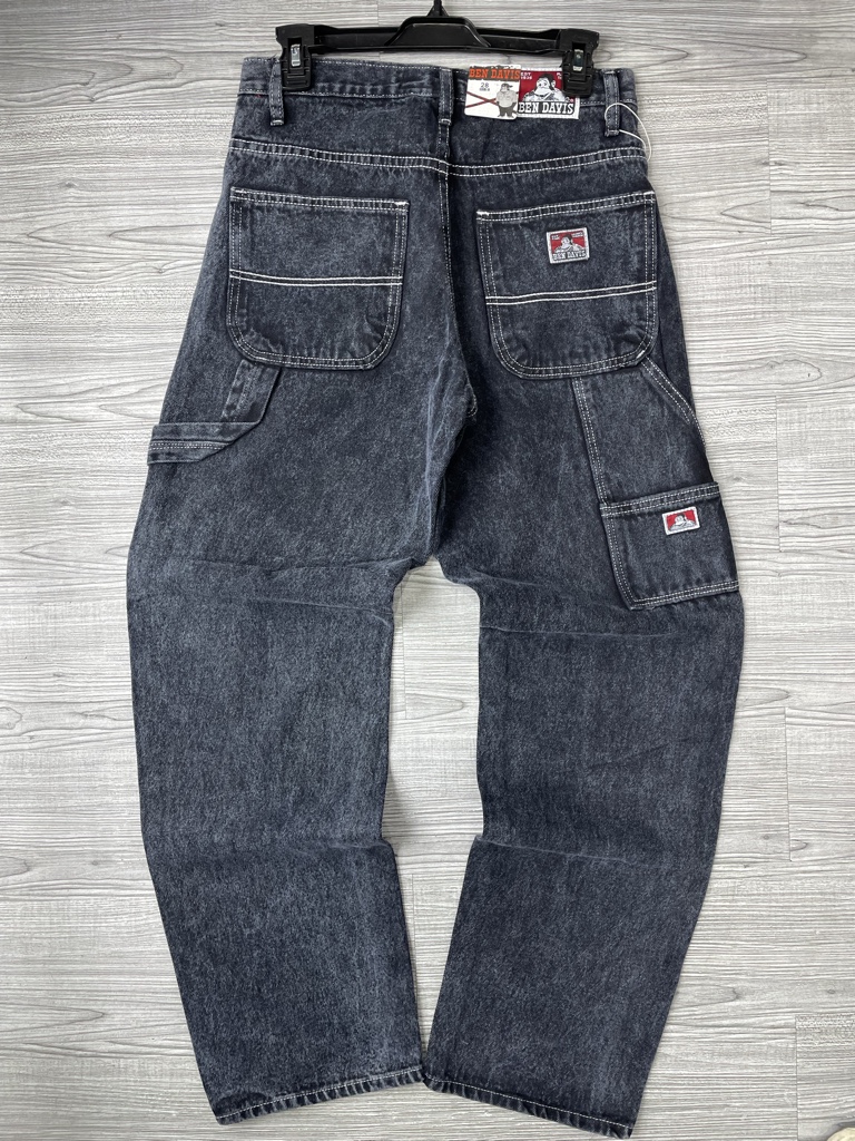 Pantalón Carpintero Gris Azulado Ben Davies