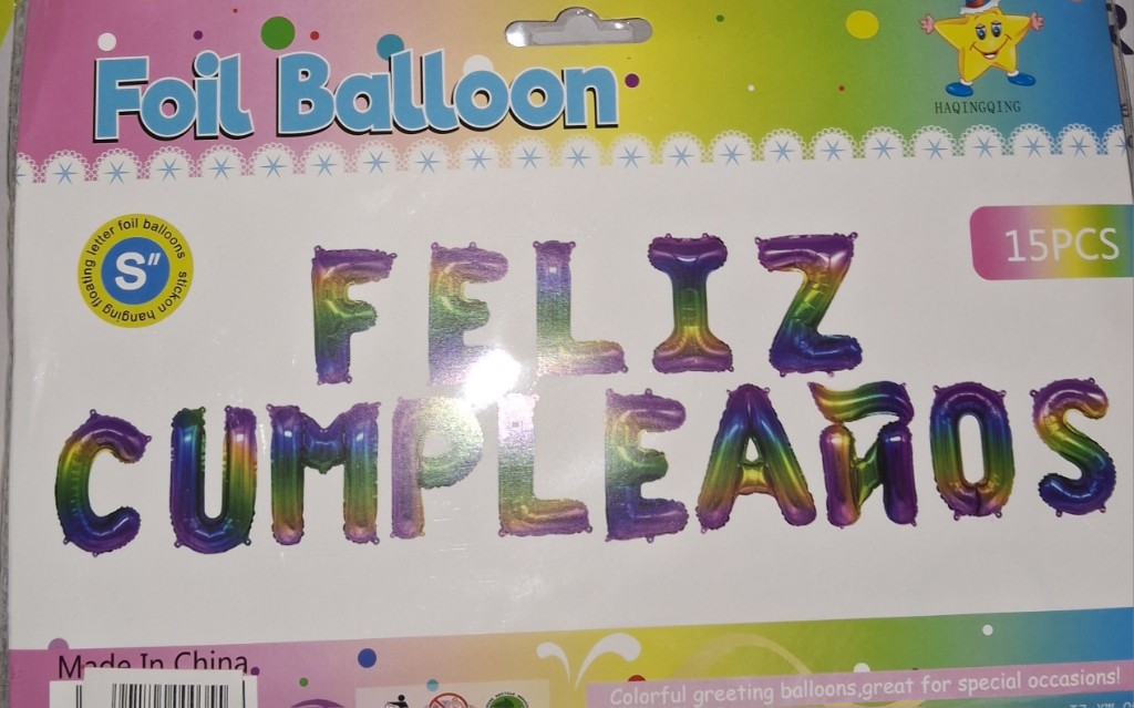 Banderin inflable globo
